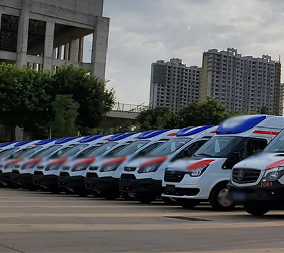 东安县服务车队展示